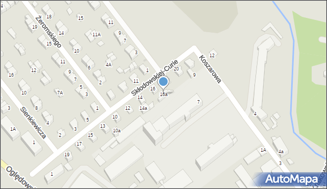 Staszów, Skłodowskiej-Curie Marii, 5, mapa Staszów