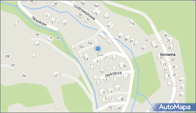 Szczyrk, Skowronków, 7, mapa Szczyrk