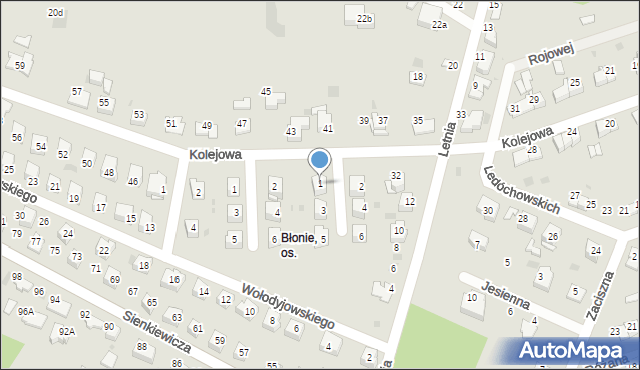 Tarnów, Skrzetuskiego Jana, 1, mapa Tarnów