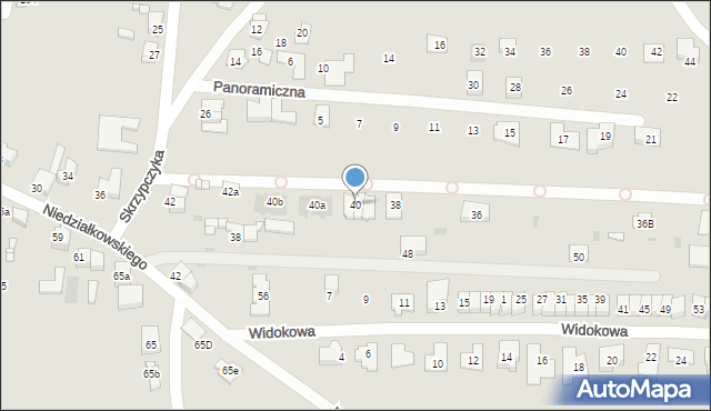 Tarnowskie Góry, Skrzypczyka Juliusza, 40, mapa Tarnowskie Góry