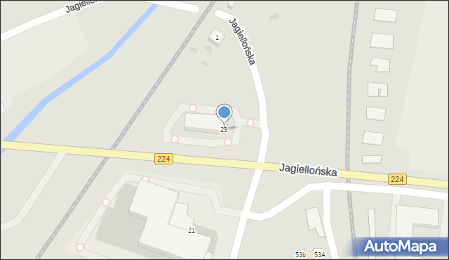 Tczew, Skarszewska, 23, mapa Tczew