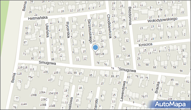 Tomaszów Mazowiecki, Skrzetuskiego, 28, mapa Tomaszów Mazowiecki