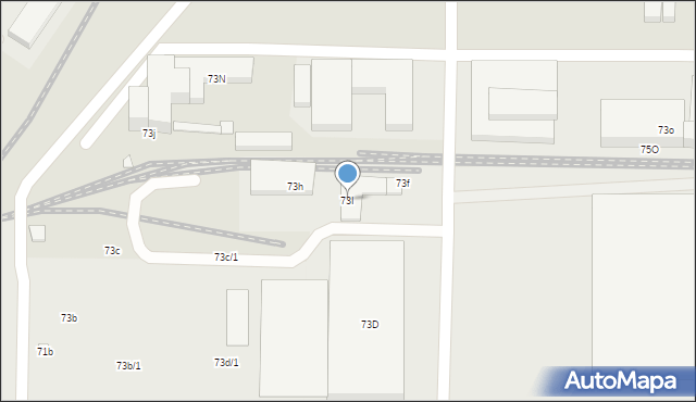 Toruń, Skłodowskiej-Curie Marii, 73I, mapa Torunia