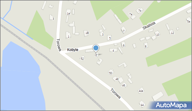 Wąchock, Skalista, 2, mapa Wąchock