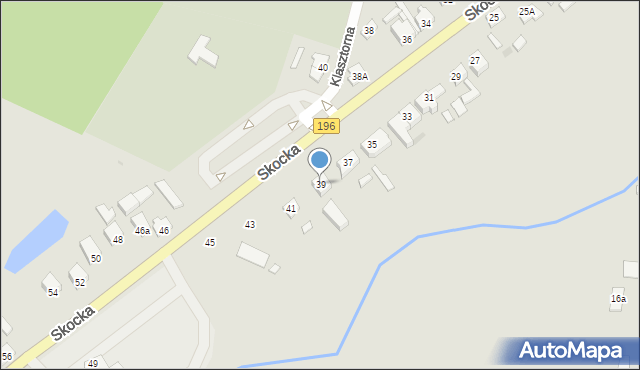 Wągrowiec, Skocka, 39, mapa Wągrowiec