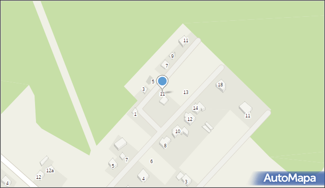 Zdroisko, Skowronka, 11, mapa Zdroisko