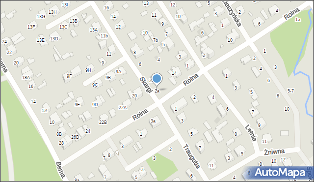 Żyrardów, Skargi Piotra, ks., 2a, mapa Żyrardów