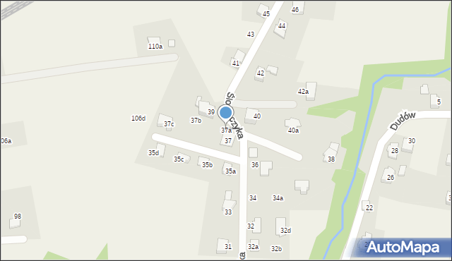 Bestwinka, Ślosarczyka Walentego, 37a, mapa Bestwinka