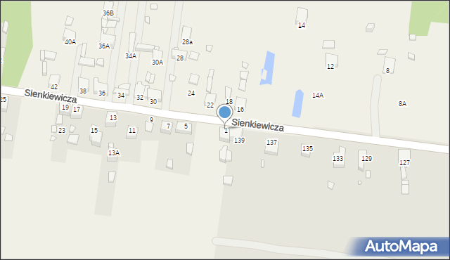 Bobrowniki, Słowackiego Juliusza, 1, mapa Bobrowniki