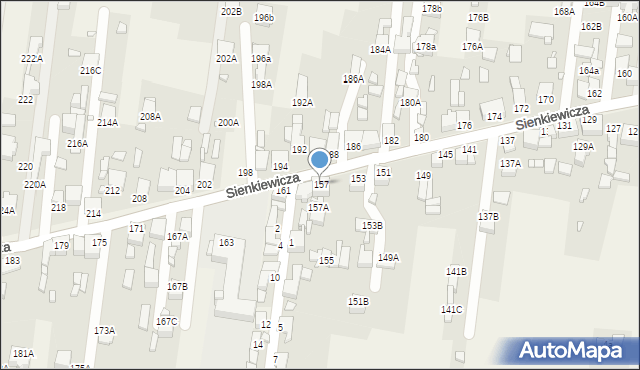 Bobrowniki, Słowackiego Juliusza, 157, mapa Bobrowniki