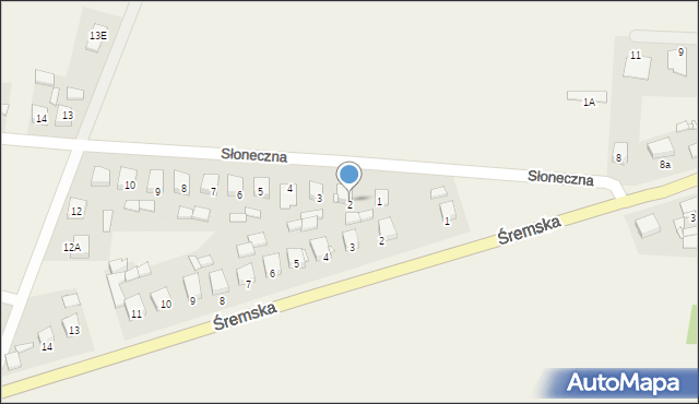 Boguszyn, Słoneczna, 2, mapa Boguszyn