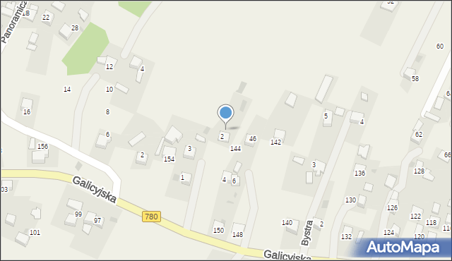 Brodła, Słowiańska, 4, mapa Brodła
