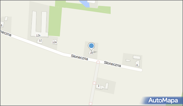 Brzezówka, Słoneczna, 10, mapa Brzezówka