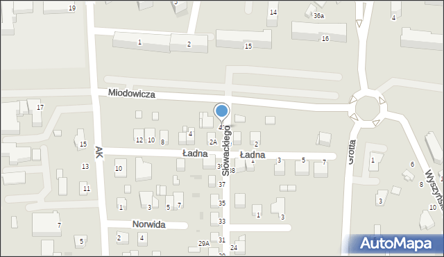 Busko-Zdrój, Słowackiego Juliusza, 41, mapa Busko-Zdrój