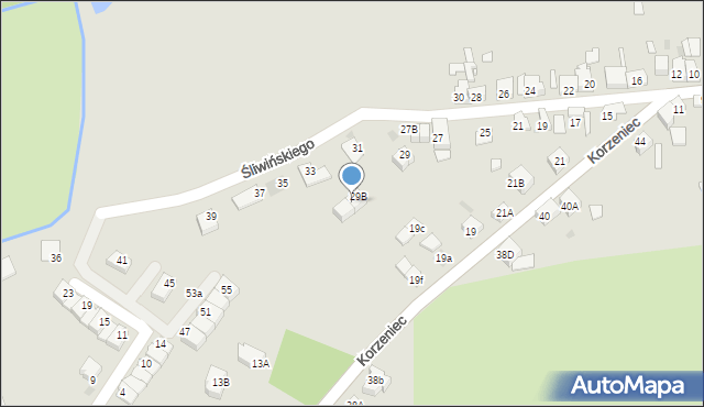 Dąbrowa Górnicza, Śliwińskiego, 29C, mapa Dąbrowa Górnicza