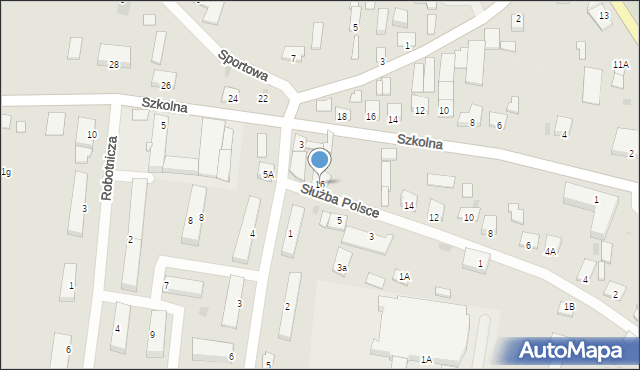 Dobrzyń nad Wisłą, Służba Polsce, 16, mapa Dobrzyń nad Wisłą