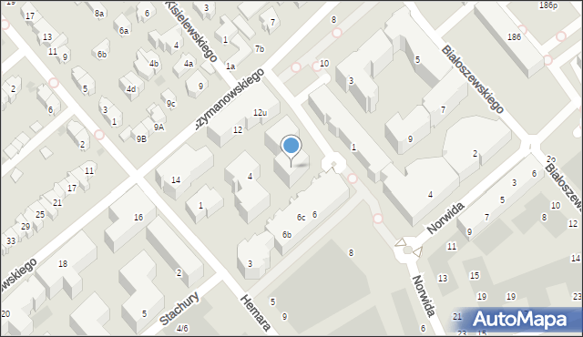 Gdańsk, Słonimskiego Antoniego, 2u, mapa Gdańska
