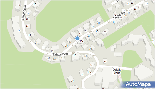 Gdynia, Słupecka, 45A, mapa Gdyni