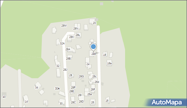 Gdynia, Śliska, 24b, mapa Gdyni