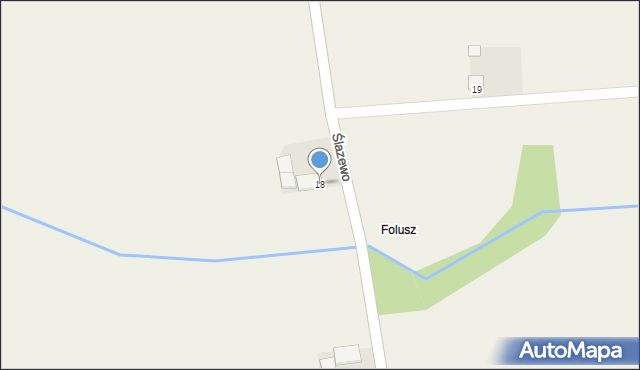 Grochowiska, Ślazewo, 18, mapa Grochowiska