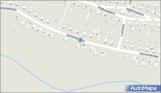 Grodzisk Wielkopolski, Słomińskiego, 37, mapa Grodzisk Wielkopolski