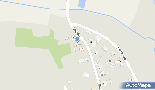 Iwaniska, Słupska, 27, mapa Iwaniska