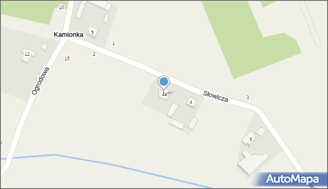 Jaroszowa Wola, Słowicza, 4a, mapa Jaroszowa Wola