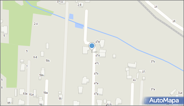 Kalisz, Słowiańska, 49e, mapa Kalisza