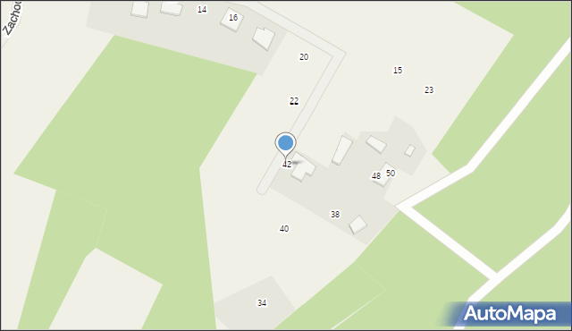 Kobylarnia, Słoneczna, 42, mapa Kobylarnia