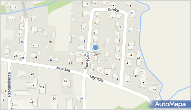 Kobylnica, Słoneczna, 2a, mapa Kobylnica