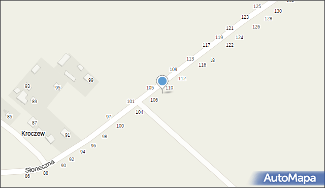 Leopoldów, Słoneczna, 108, mapa Leopoldów