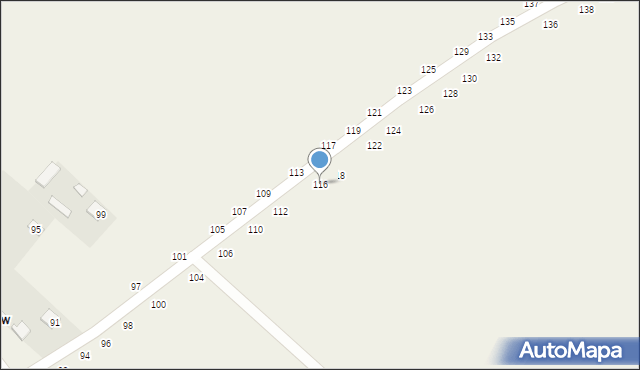 Leopoldów, Słoneczna, 116, mapa Leopoldów