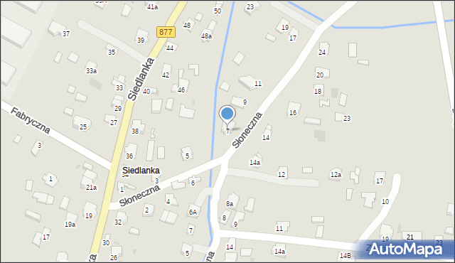 Leżajsk, Słoneczna, 7, mapa Leżajsk
