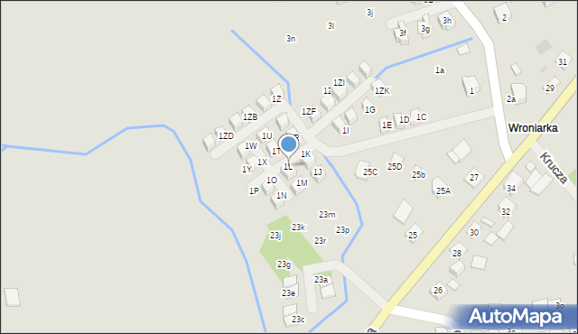 Niepołomice, Słoneczna, 1L, mapa Niepołomice