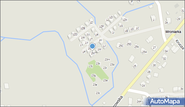 Niepołomice, Słoneczna, 1N, mapa Niepołomice