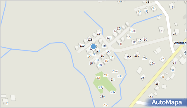 Niepołomice, Słoneczna, 1X, mapa Niepołomice