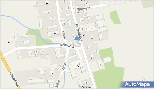 Opatów, Słoneczna, 2, mapa Opatów