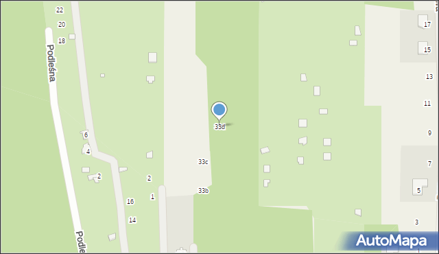 Piskórka, Słoneczna, 33d, mapa Piskórka