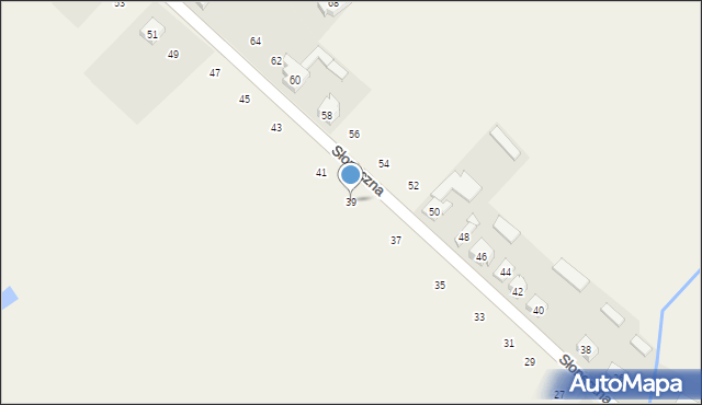 Pustkowie Lgockie, Słoneczna, 39, mapa Pustkowie Lgockie