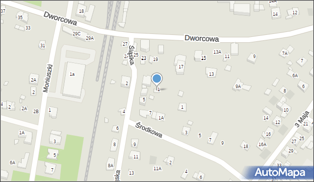 Puszczykowo, Śląska, 3, mapa Puszczykowo