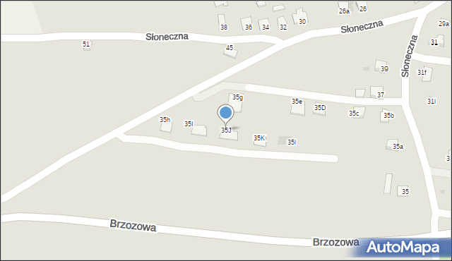 Ropczyce, Słoneczna, 35J, mapa Ropczyce