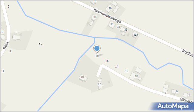Roszowicki Las, Słowackiego Juliusza, 18, mapa Roszowicki Las