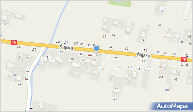 Rudawa, Śląska, 137, mapa Rudawa