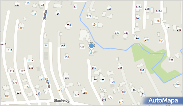 Rzeszów, Słocińska, 171, mapa Rzeszów