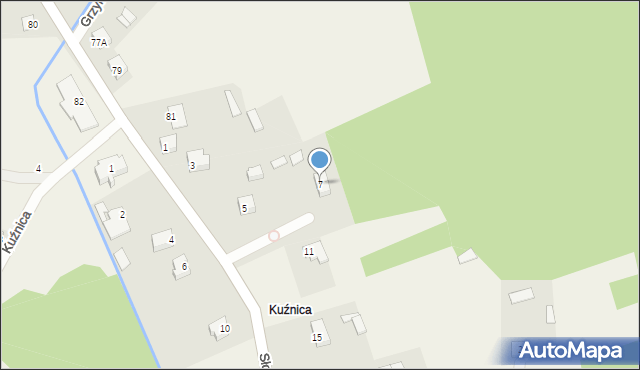 Sadowne, Słoneczna, 7, mapa Sadowne