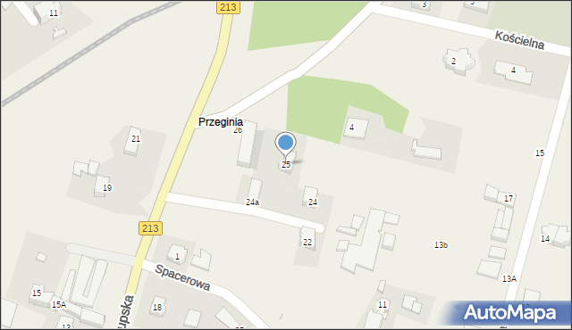 Siemianice, Słupska, 25, mapa Siemianice