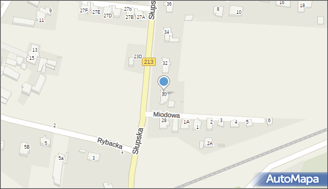 Siemianice, Słupska, 30, mapa Siemianice