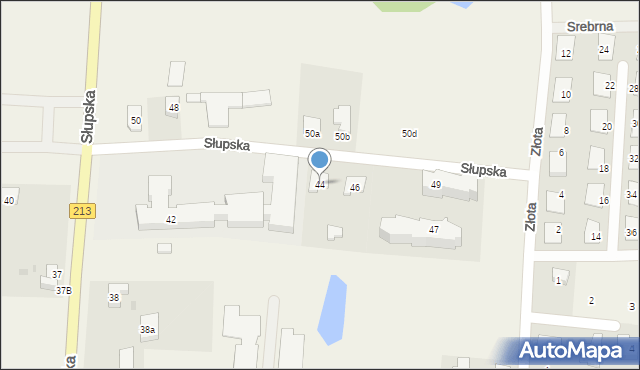 Siemianice, Słupska, 44, mapa Siemianice