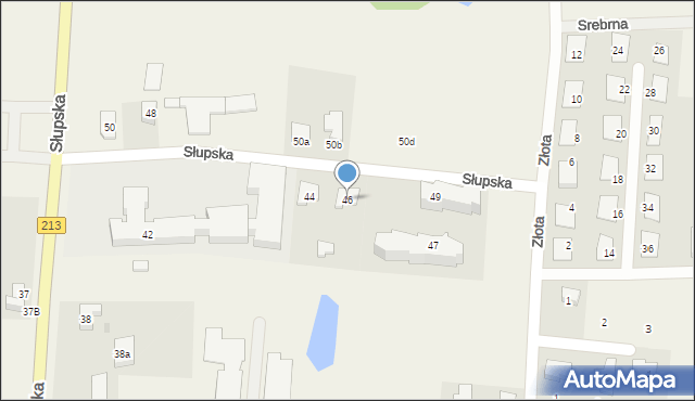 Siemianice, Słupska, 46, mapa Siemianice