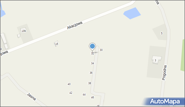 Sierzchów, Słoneczna, 32, mapa Sierzchów